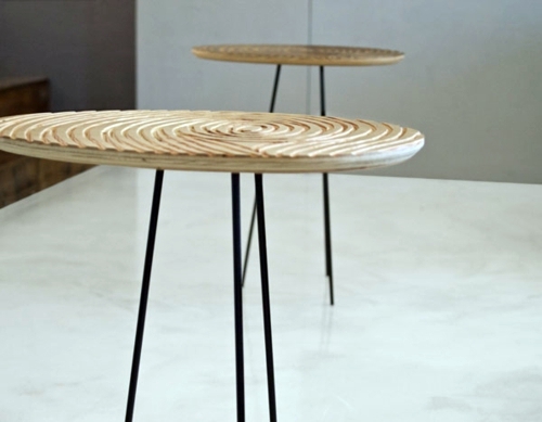 NATURALLY COOL: Modern wood accents in the interior design of Micklish