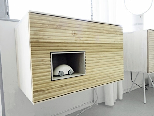 NATURALLY COOL: Modern wood accents in the interior design of Micklish