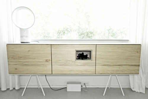NATURALLY COOL: Modern wood accents in the interior design of Micklish