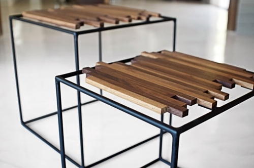 NATURALLY COOL: Modern wood accents in the interior design of Micklish