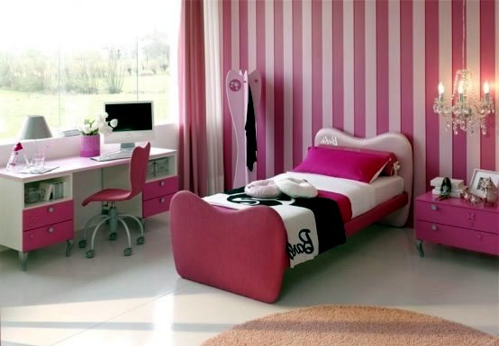 15 Cool Ideas for pink girls bedrooms