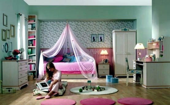 15 Cool Ideas for pink girls bedrooms