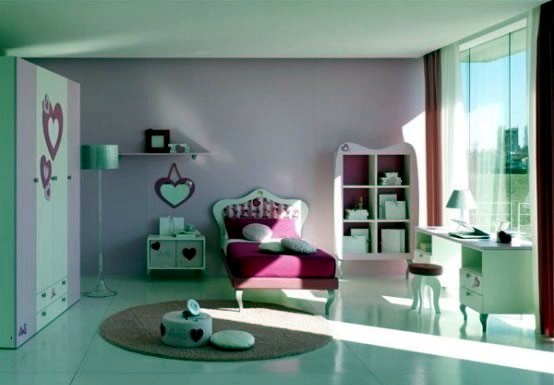 15 Cool Ideas for pink girls bedrooms