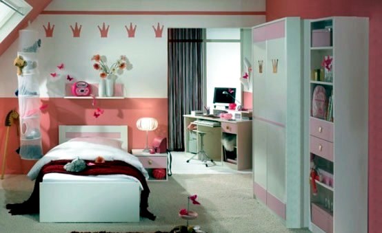 15 Cool Ideas for pink girls bedrooms