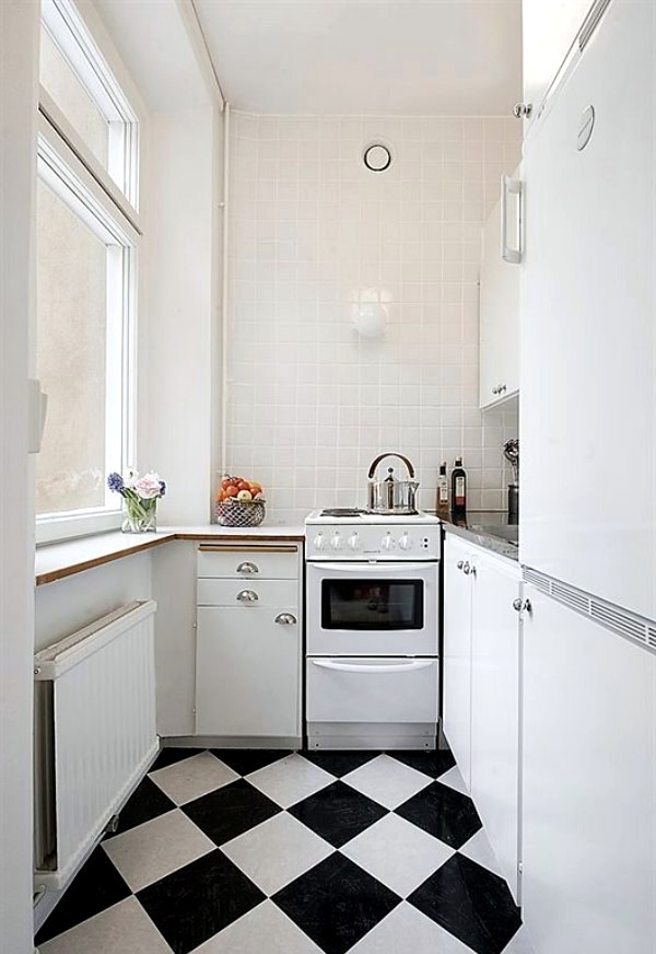 Small White Apartment in Stockholm