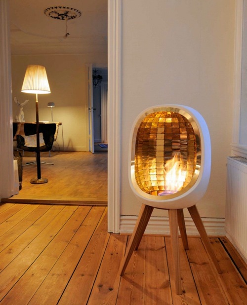 Möbel - 10 great portable fireplaces - warm nights around the fire