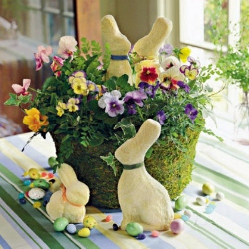 Original floral decoration for Easter - 40 fresh and festive suggestions