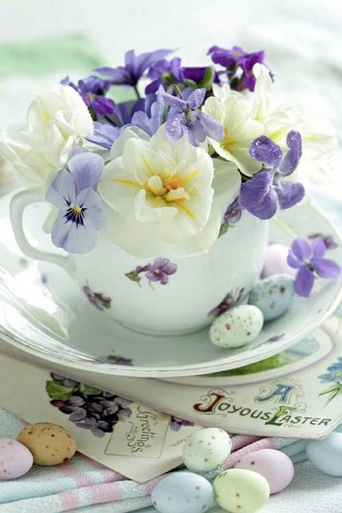 Original floral decoration for Easter - 40 fresh and festive suggestions