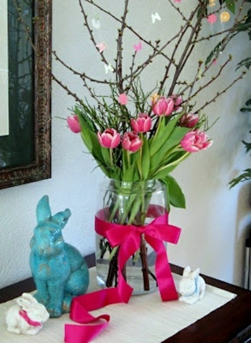 Original floral decoration for Easter - 40 fresh and festive suggestions Original floral decoration for Easter - 40 fresh and festive suggestions