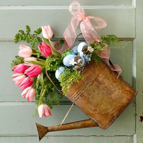 Original floral decoration for Easter - 40 fresh and festive suggestions