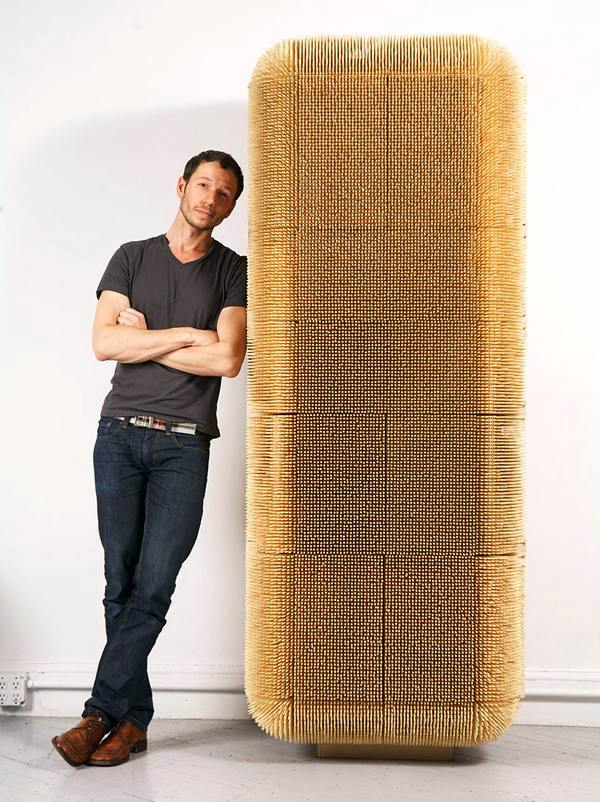 Designer cabinet with a protective layer of 80,000 rod