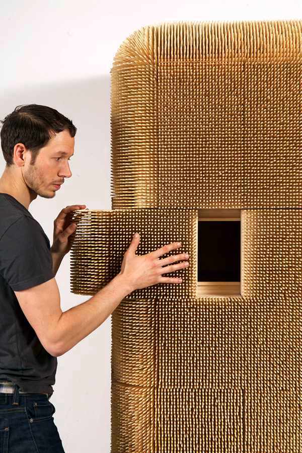 Designer cabinet with a protective layer of 80,000 rod Designer cabinet with a protective layer of 80,000 rod