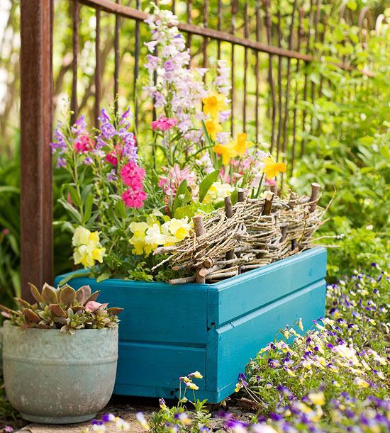 Funny flower box ideas - from old unusable materials