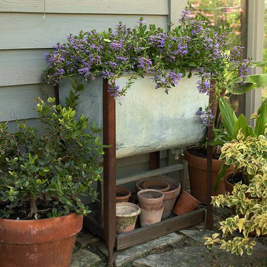 Funny flower box ideas - from old unusable materials