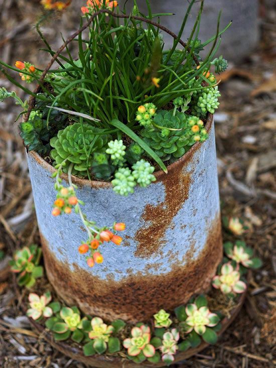Funny flower box ideas - from old unusable materials