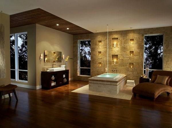 Bathroom with style offers relaxation and comfort
