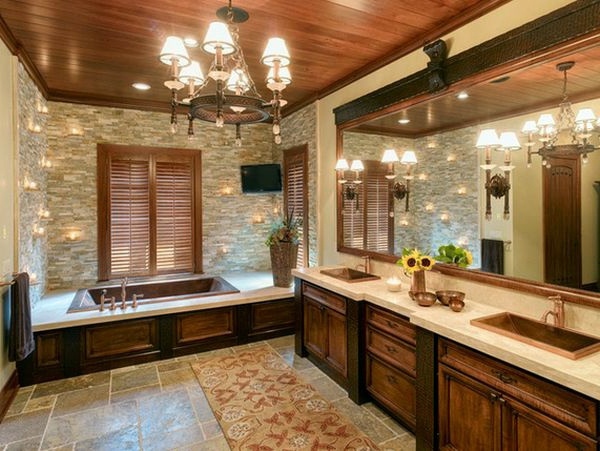 Bathroom with style offers relaxation and comfort