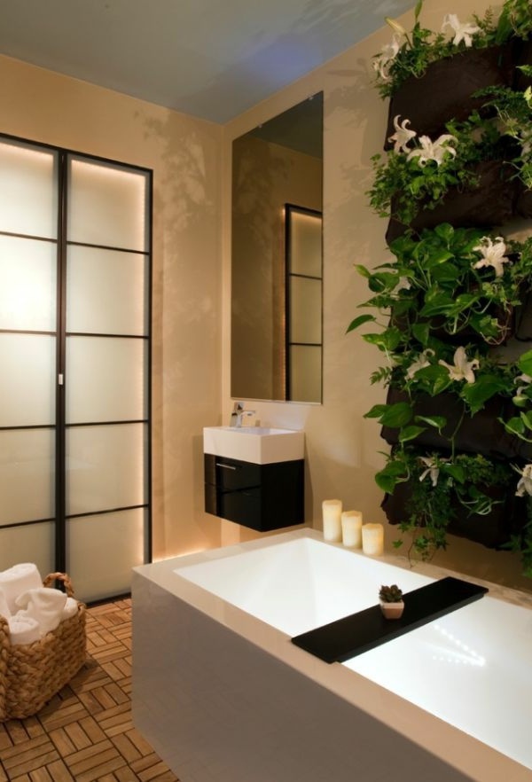 Bathroom with style offers relaxation and comfort