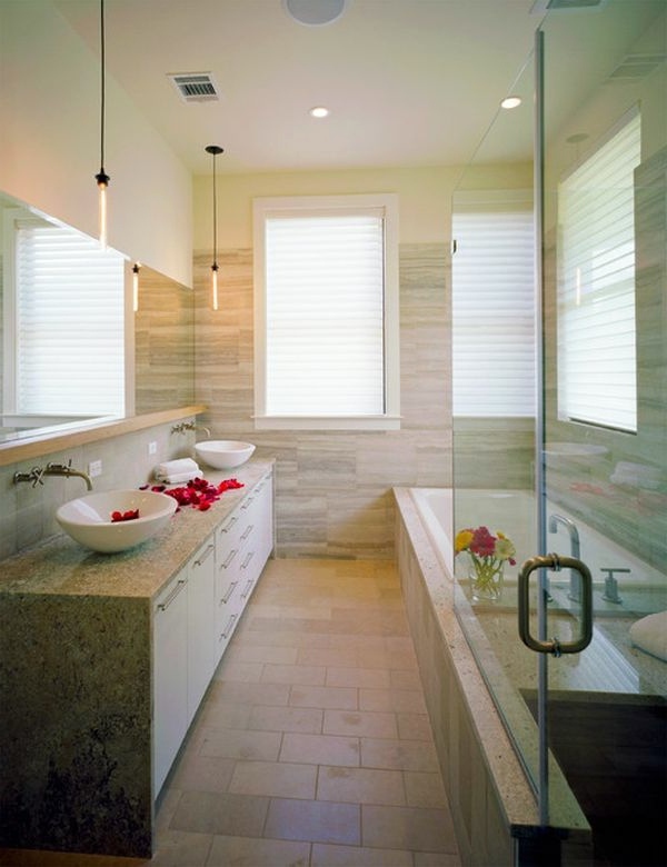 Bathroom with style offers relaxation and comfort