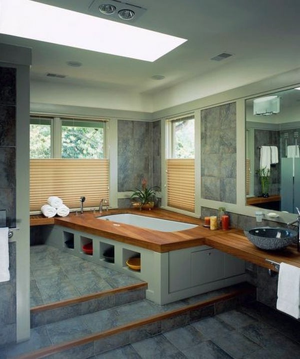 Bathroom with style offers relaxation and comfort