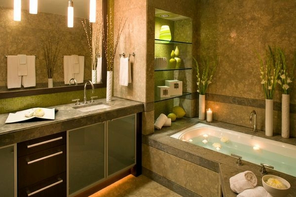 Bathroom with style offers relaxation and comfort
