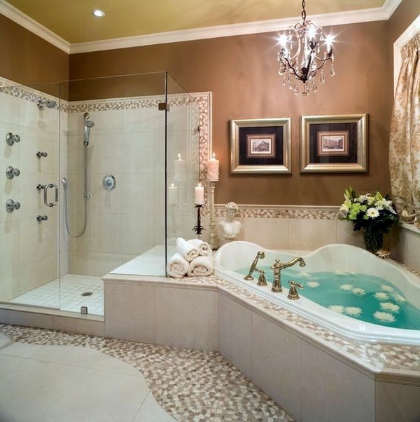 Bathroom with style offers relaxation and comfort