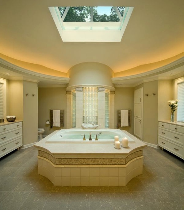 Bathroom with style offers relaxation and comfort
