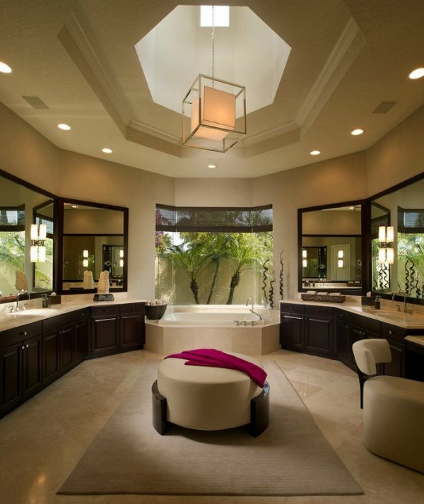 Bathroom with style offers relaxation and comfort