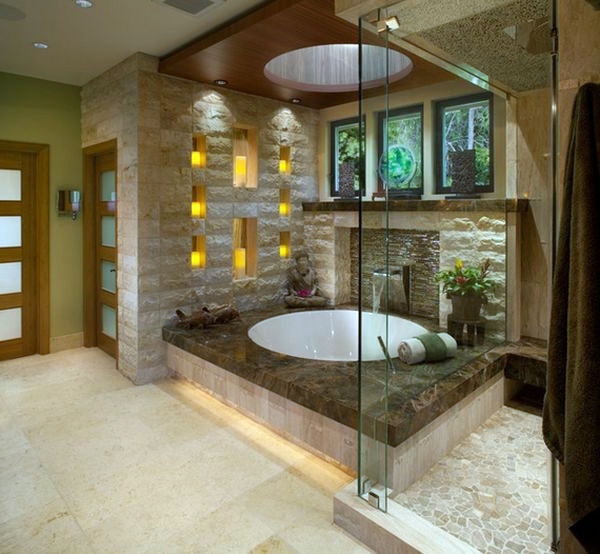 Bathroom with style offers relaxation and comfort