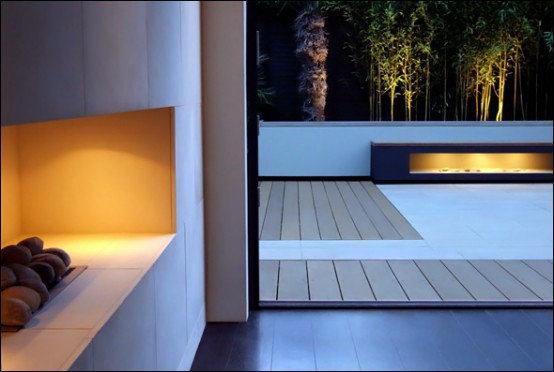 Cool designer balcony design in London by Amir Schlezinger