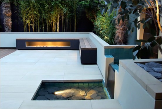 Cool designer balcony design in London by Amir Schlezinger