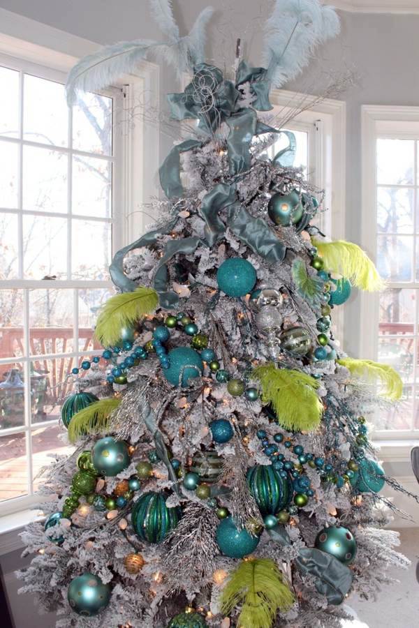 15 great colorful interior design ideas for Christmas decoration