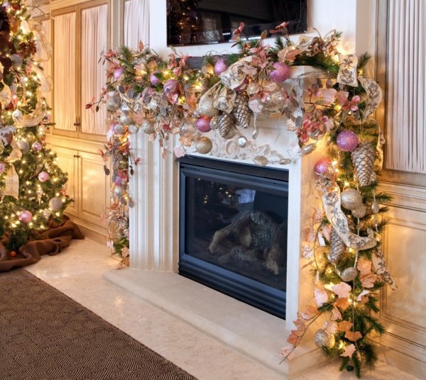15 great colorful interior design ideas for Christmas decoration