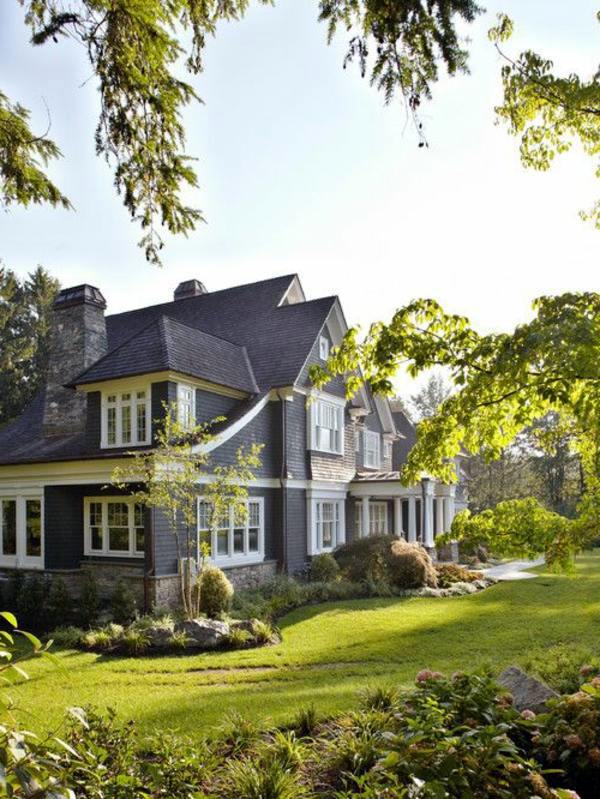 Gray facade? Yes, this is a very good choice!