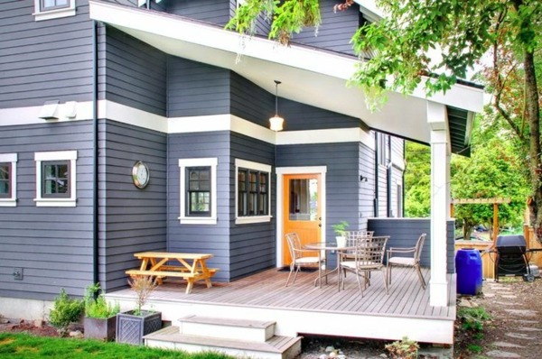 Gray facade? Yes, this is a very good choice!