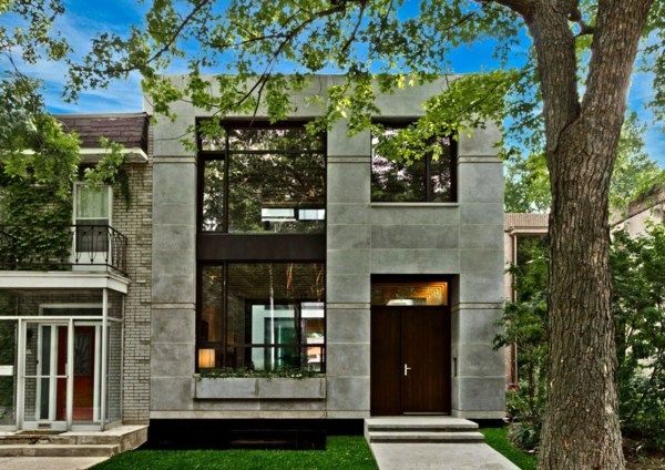 Gray facade? Yes, this is a very good choice!