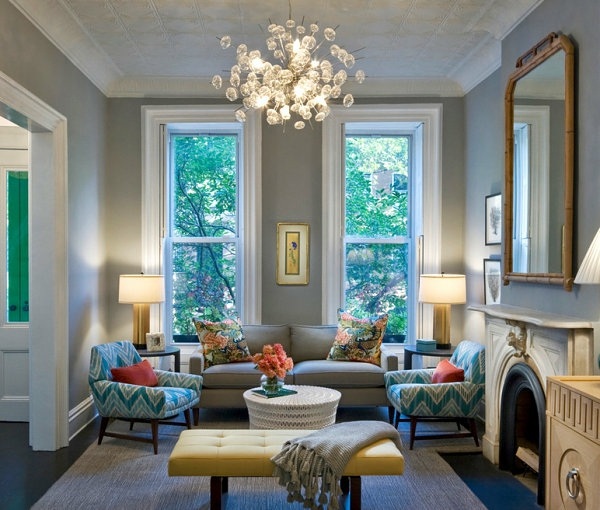 The interior cover with colors - How do the colors of the mood in your home