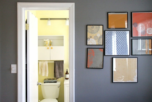 The interior cover with colors - How do the colors of the mood in your home