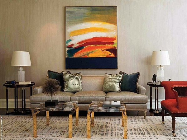 The interior cover with colors - How do the colors of the mood in your home
