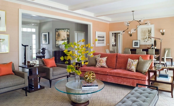 The interior cover with colors - How do the colors of the mood in your home