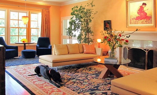 The interior cover with colors - How do the colors of the mood in your home