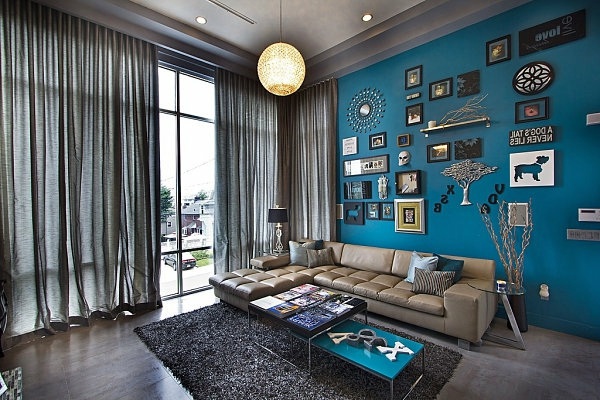 The interior cover with colors - How do the colors of the mood in your home