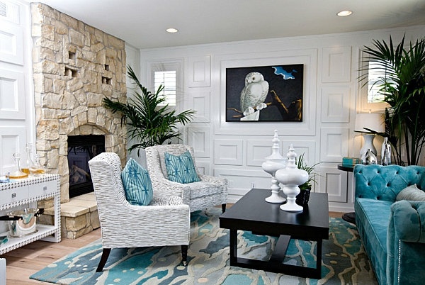 The interior cover with colors - How do the colors of the mood in your home