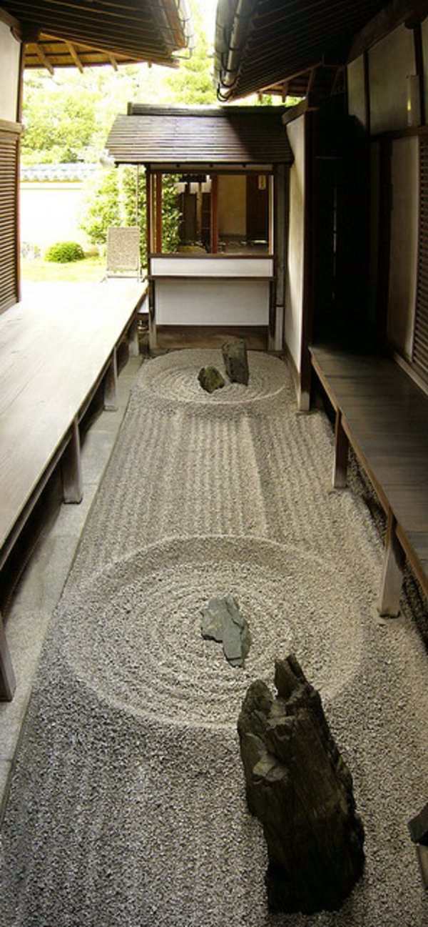 Landscaping Ideas - Wonderful courtyard with water features
