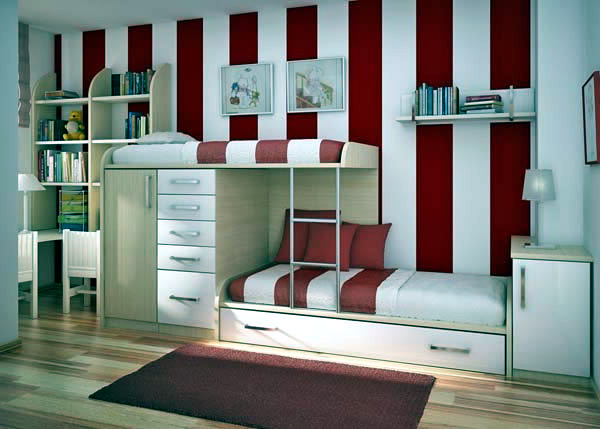 Desk for youth rooms