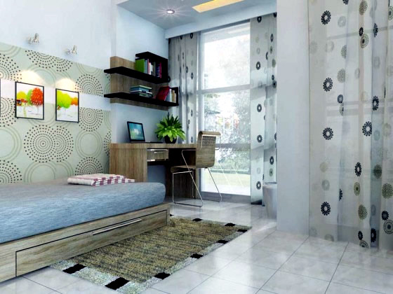 Desk for youth rooms