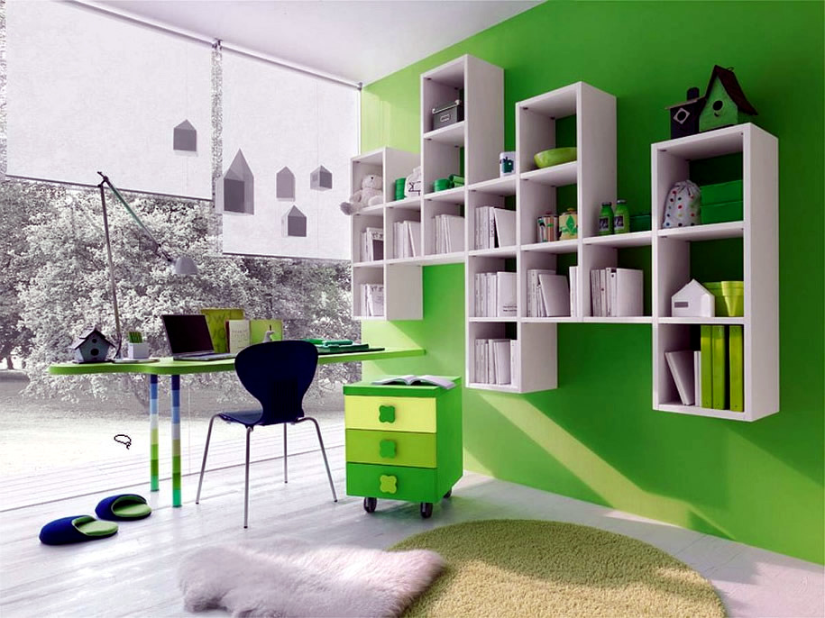 Desk for youth rooms