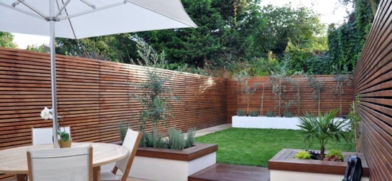 Garden Design - modern cool landscape gardening in the backyard