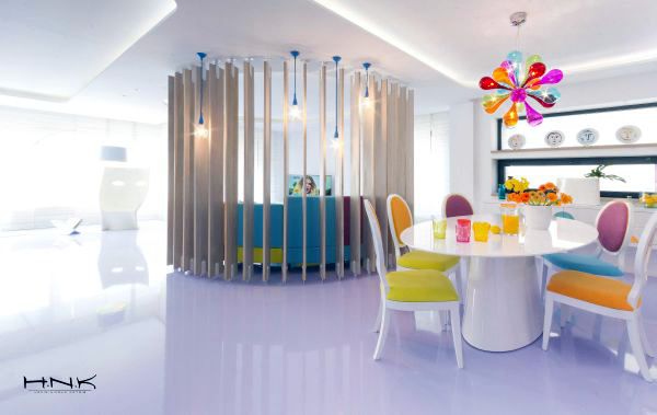 Moderne Architektur - Modern apartment with vibrant color palette in the Romanian capital Bucharest Moderne Architektur - Modern apartment with vibrant color palette in the Romanian capital Bucharest