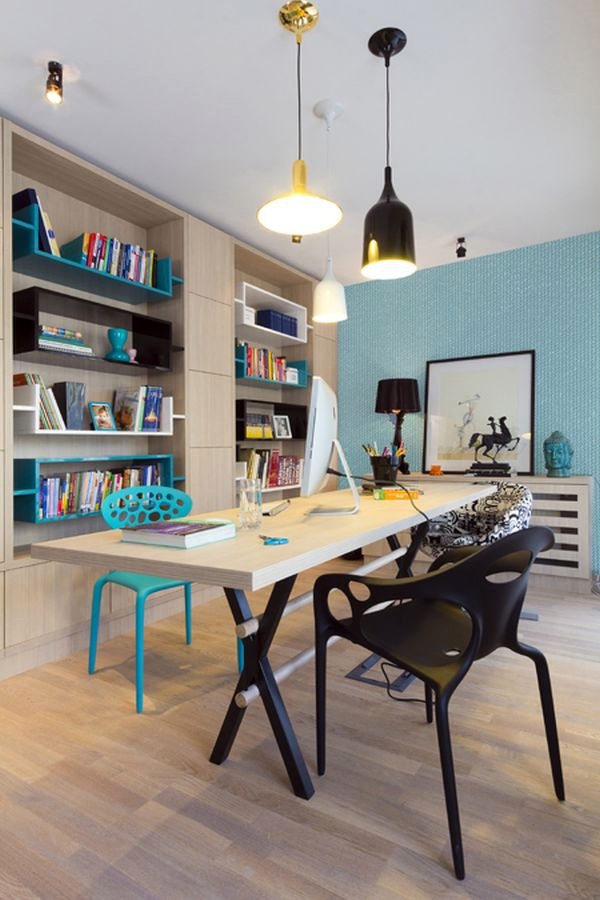 Modern apartment with vibrant color palette in the Romanian capital Bucharest Modern apartment with vibrant color palette in the Romanian capital Bucharest